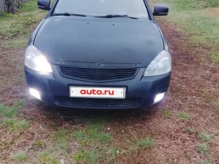 2007 Lada (ВАЗ) Priora I, чёрный, 110000 рублей, вид 1