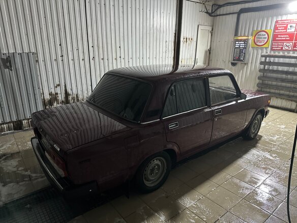 2003 Lada (ВАЗ) 2107, пурпурный, 205555 рублей - вид 6