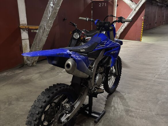 2022 Yamaha YZ250F, синий, 518000 рублей - вид 4