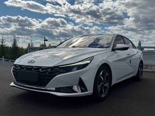 2022 Hyundai Elantra VII (CN7), белый, 1390000 рублей, вид 1