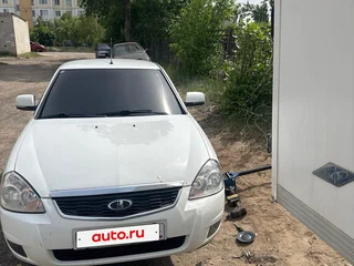 2014 Lada (ВАЗ) Priora I Рестайлинг, белый, 450000 рублей, вид 2