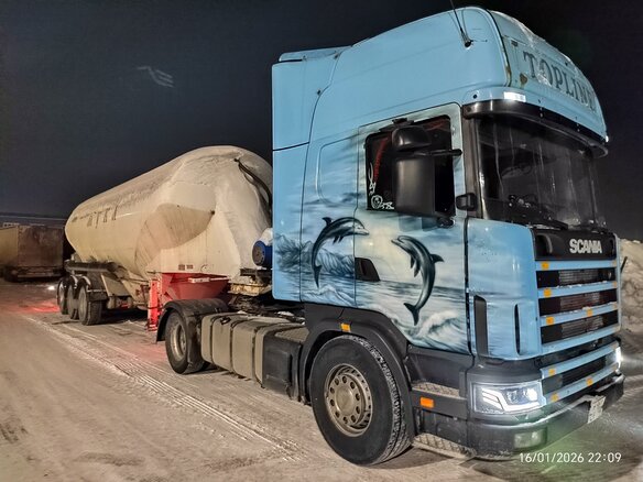 2001 Scania 4-Series, голубой, 1500000 рублей - вид 11