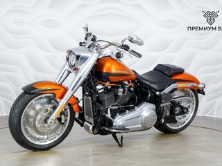 2019 Harley-Davidson Fat Boy, оранжевый, 1947000 рублей, вид 3