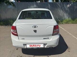 2013 Lada (ВАЗ) Granta I, белый, 440000 рублей, вид 3