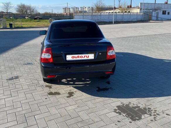 2007 Lada (ВАЗ) Priora I, чёрный, 350000 рублей - вид 4