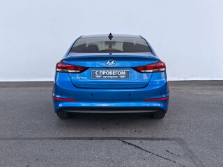 2018 Hyundai Elantra VI (AD), синий, 1480000 рублей, вид 5