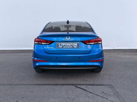 2018 Hyundai Elantra VI (AD), синий, 1450000 рублей, вид 5