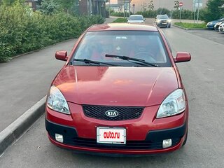 2006 Kia Rio II, красный, 375000 рублей, вид 1