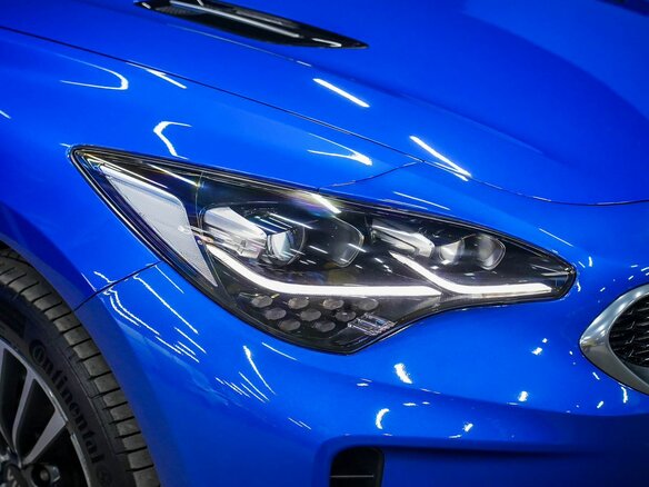 2019 Kia Stinger I, голубой, 3210000 рублей - вид 16