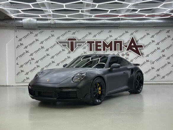 2021 Porsche 911 Turbo VIII (992), чёрный, 19500000 рублей - вид 23
