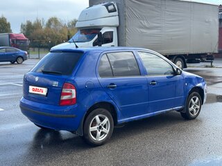 2006 Skoda Fabia I Рестайлинг, синий, 150000 рублей, вид 4