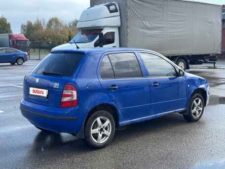 2006 Skoda Fabia I Рестайлинг, синий, 150000 рублей, вид 4