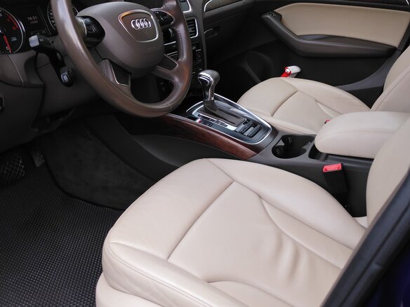 2013 Audi Q5 I (8R) Рестайлинг, синий, 2200000 рублей - вид 5