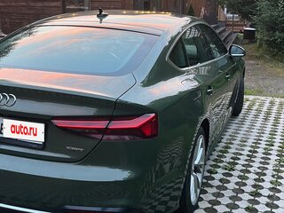 2021 Audi A5 Sportback 45 TFSI II (F5) Рестайлинг, зелёный, 3800000 рублей, вид 5