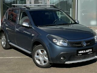 2013 Renault Sandero Stepway I, синий, 615000 рублей, вид 4
