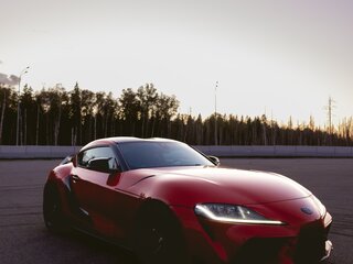 2022 Toyota Supra V (A90), красный, 6000000 рублей, вид 1