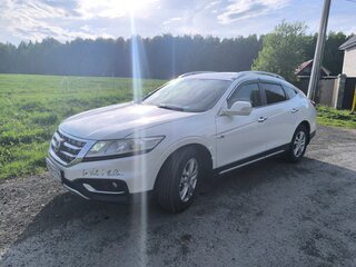 2013 Honda Crosstour I Рестайлинг, белый, 1650000 рублей, вид 1