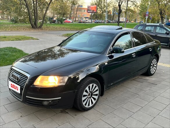2004 Audi A6 III (C6), чёрный