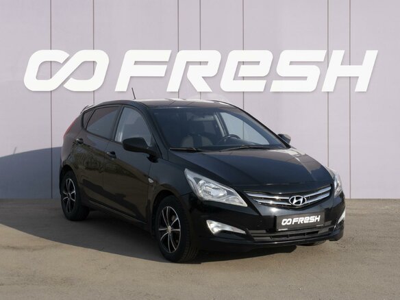 2014 Hyundai Solaris I Рестайлинг, чёрный