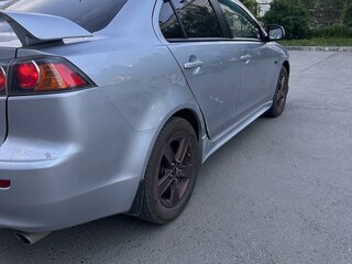2008 Mitsubishi Lancer X, серебристый, 700000 рублей, вид 3