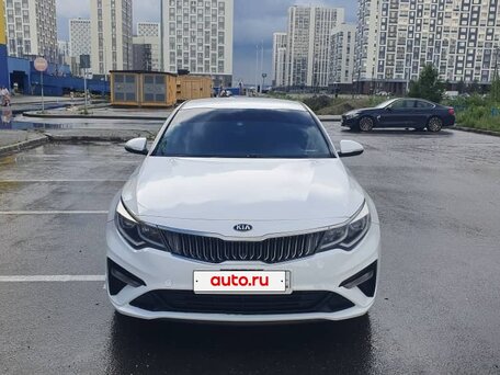 2019 Kia Optima IV Рестайлинг, белый, 1250000 рублей, вид 1