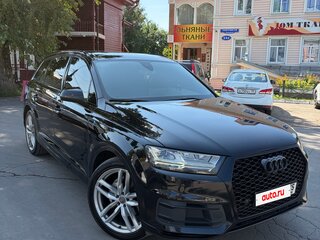 2016 Audi Q7 II (4M), чёрный, 3350000 рублей, вид 1