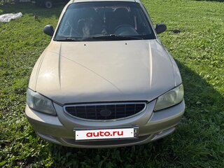 2005 Hyundai Accent ТагАЗ II, бежевый, 310000 рублей, вид 1