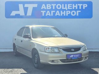 2005 Hyundai Accent ТагАЗ II, бежевый, 549000 рублей, вид 3