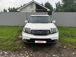 2012 Honda Pilot II Рестайлинг, белый, 1850000 рублей, вид 1
