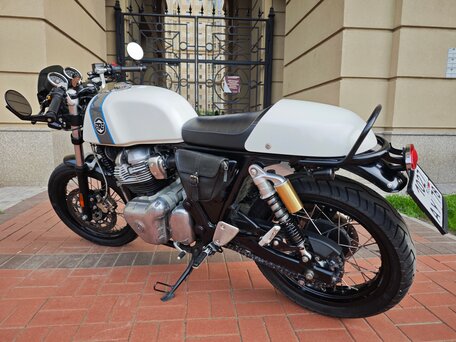 2020 Royal Enfield Continental GT, белый, 495000 рублей, вид 4