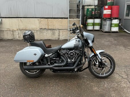 2023 Harley-Davidson Sport Glide, серебристый, 1700000 рублей, вид 3