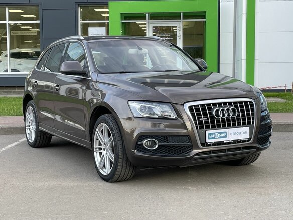 2009 Audi Q5 I (8R), коричневый - вид 2