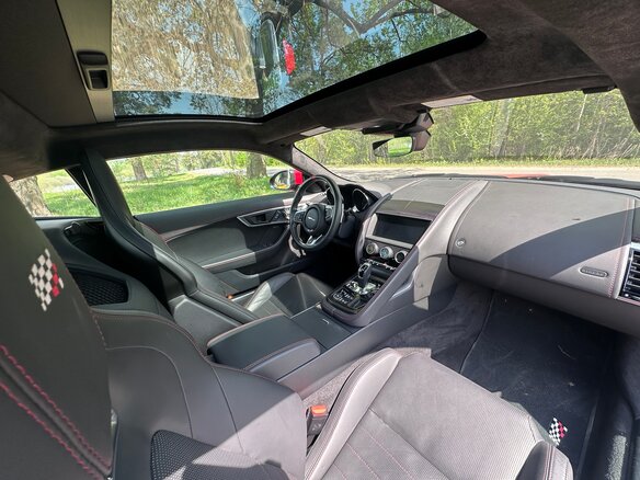 2019 Jaguar F-Type I Рестайлинг, красный, 3950000 рублей - вид 19