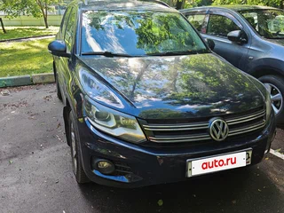 2011 Volkswagen Tiguan I Рестайлинг, синий, 1100000 рублей, вид 1