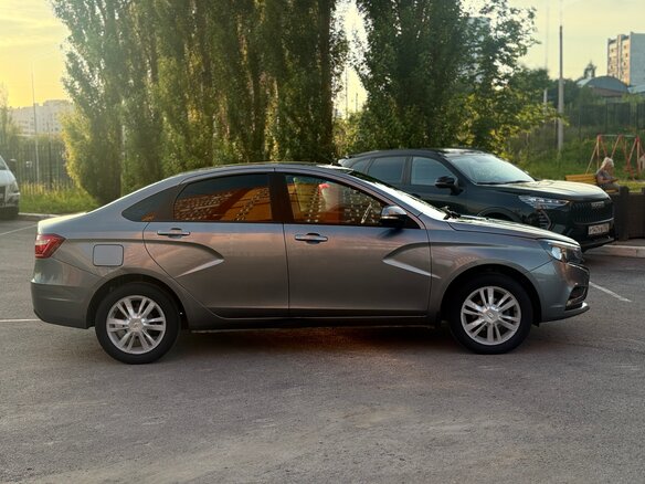 2017 Lada (ВАЗ) Vesta I, серый, 750000 рублей - вид 7