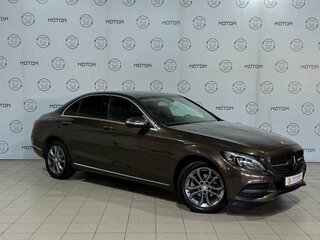 2015 Mercedes-Benz C-Класс 180 IV (W205), коричневый, 1920000 рублей, вид 1