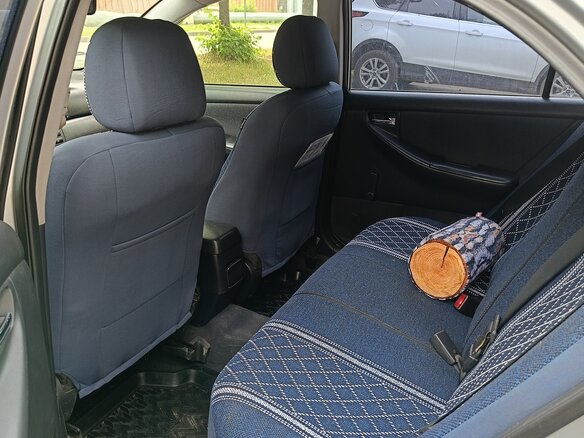 2003 Toyota Corolla IX (E120, E130), серебристый - вид 8