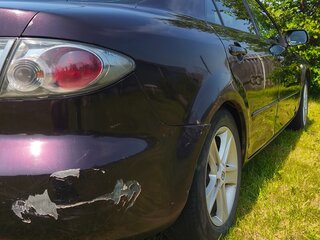 2006 Mazda 6 I (GG) Рестайлинг, красный, 500000 рублей, вид 5