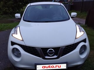 2015 Nissan Juke I Рестайлинг, белый, 1150000 рублей, вид 2