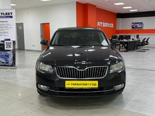 2014 Skoda Superb DSG II Рестайлинг, чёрный, 850000 рублей, вид 2