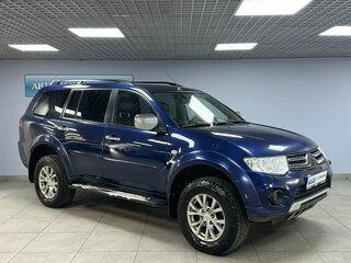 2014 Mitsubishi Pajero Sport II Рестайлинг, синий, 1399000 рублей, вид 3