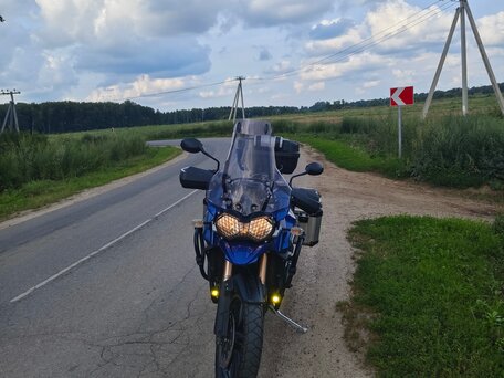 2014 Triumph Tiger Explorer, синий, 720000 рублей, вид 2