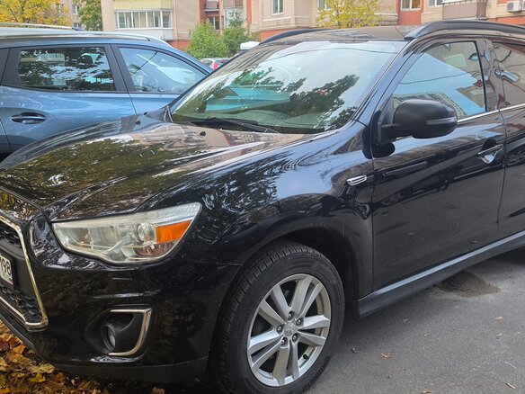 2012 Mitsubishi ASX I Рестайлинг, чёрный, 1100000 рублей - вид 4