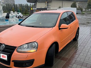 2008 Volkswagen Golf V, оранжевый, 340000 рублей, вид 1