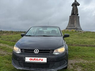 2012 Volkswagen Polo V, чёрный, 485000 рублей, вид 2