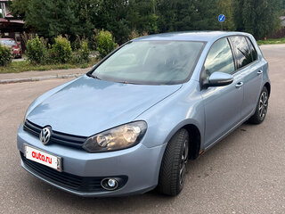 2011 Volkswagen Golf VI, серебристый, 630000 рублей, вид 3