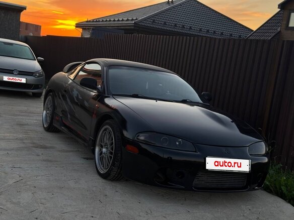 1997 Mitsubishi Eclipse II, чёрный, 1100000 рублей - вид 3