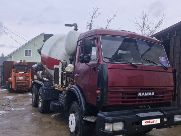 2007 КамАЗ Автобетоносмеситель, красный, 1200000 рублей - вид 2