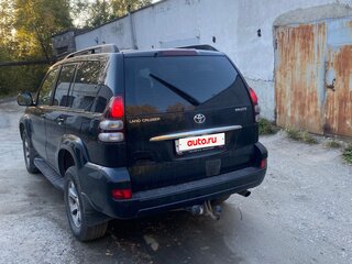 2006 Toyota Land Cruiser Prado 5-speed 120 Series, чёрный, 1800000 рублей, вид 3
