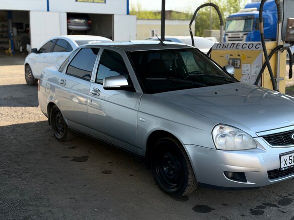 2012 Lada (ВАЗ) Priora I, серебристый, 435000 рублей - вид 1